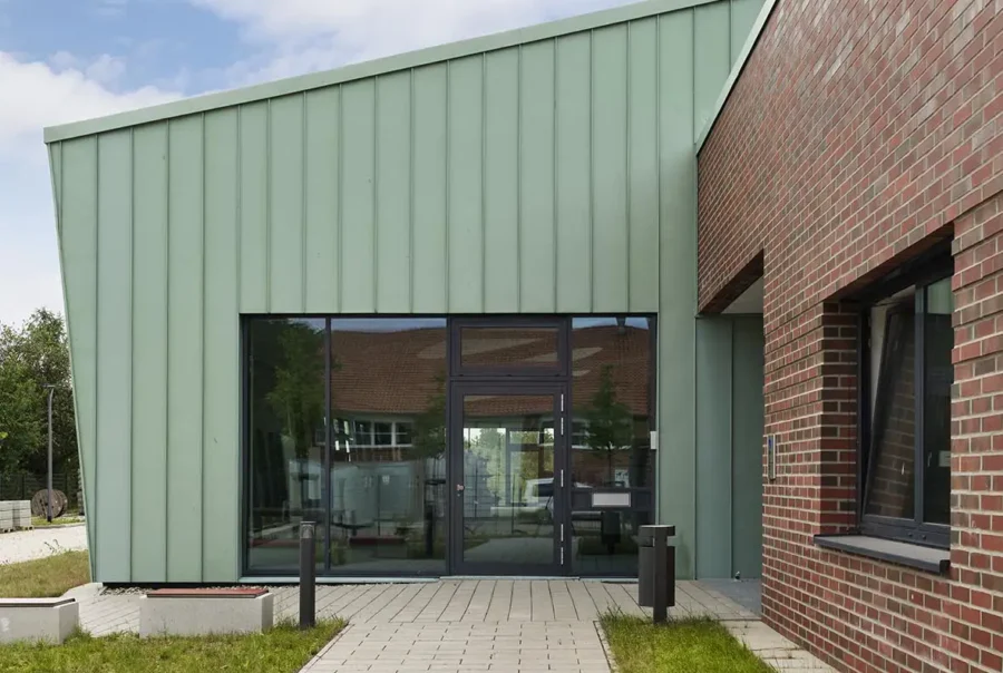 eggersmende architekten_Planungsbüro_Neubau Schleusenleitwarte Anderten_Eingang