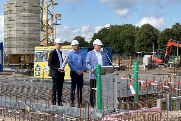eggersmende architekten_Neubau Rettungsdienstzentrum Holzminden_Grundsteinlegung_Redebeitrag